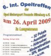 Bilder vom Opeltreffen Langenzenn vom 26.04.09