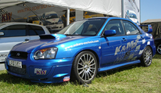 Subaru von K&M Turbotechnik aus Erfurt.